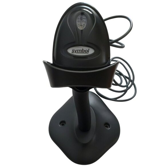 Laser Barcode Scanner Corded Handheld Stand Zebra Symbol LS2208 Scan UPC Codes - Picture 3 of 14